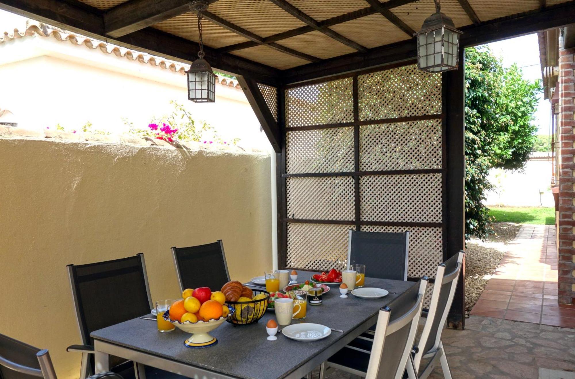 צ'יקלנה דה לה פרונטרה Casa Limon - Ferienhaus - Pool - Klimaanlage - W-Lan מראה חיצוני תמונה